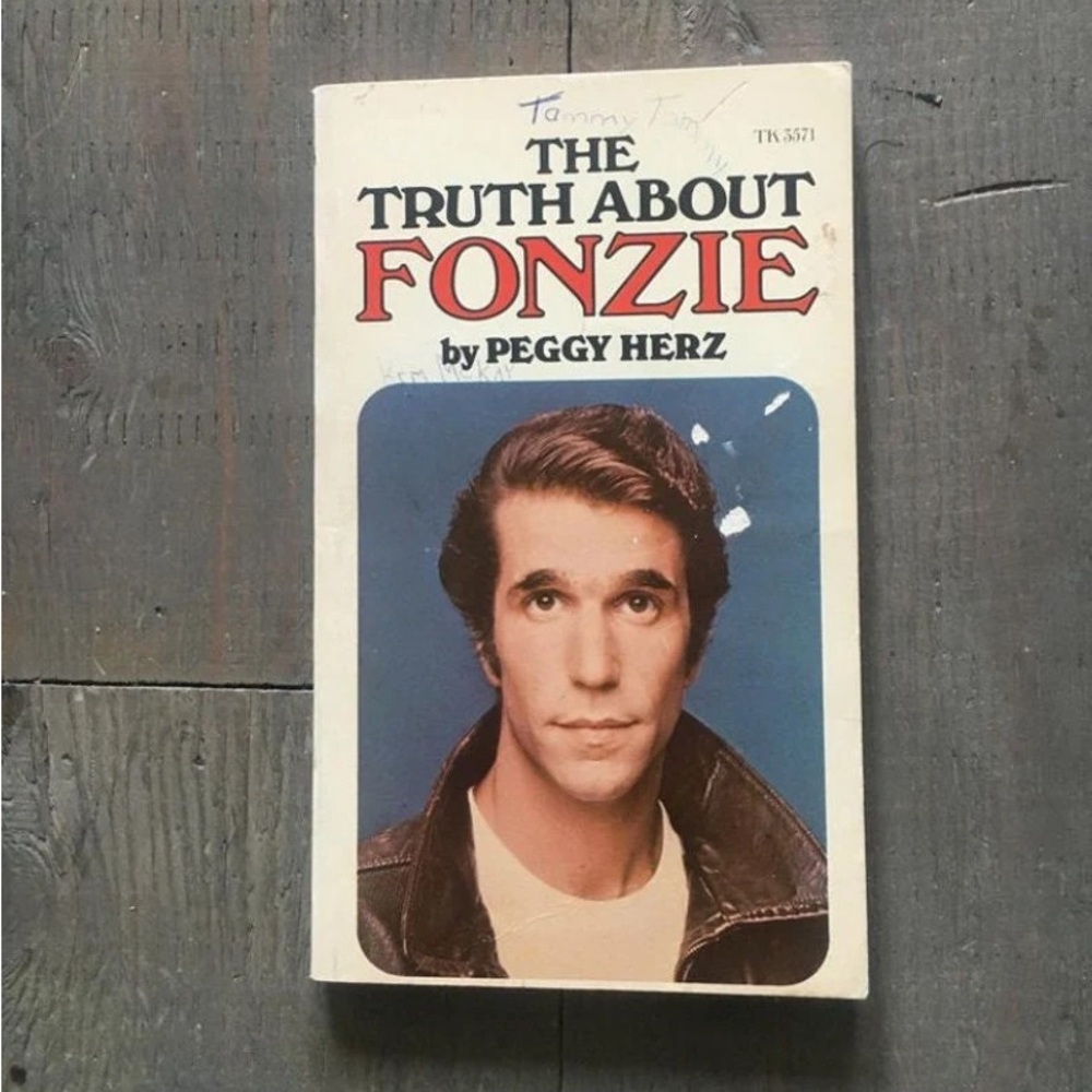 1976 The Truth about F O N Z I E book